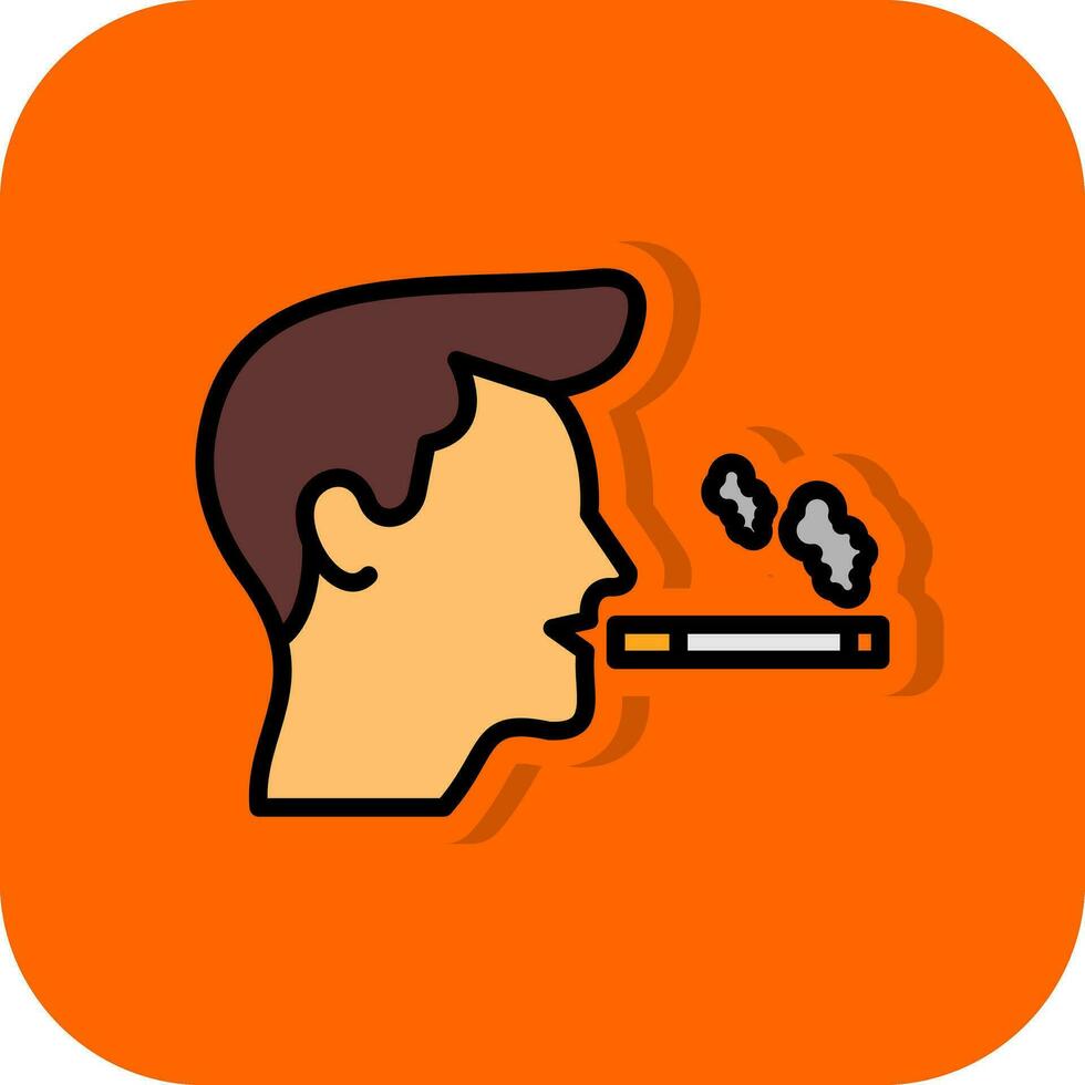 Smoked Vector Icon Design