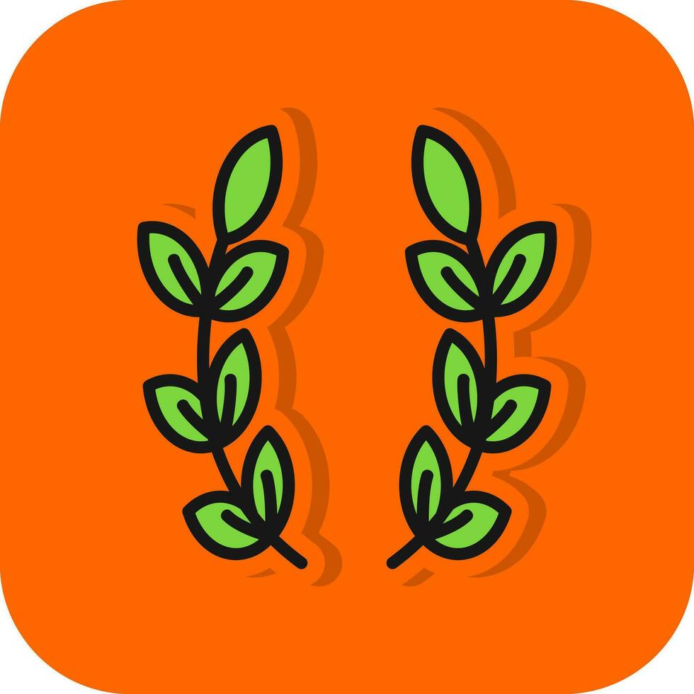 Laurel Vector Icon Design