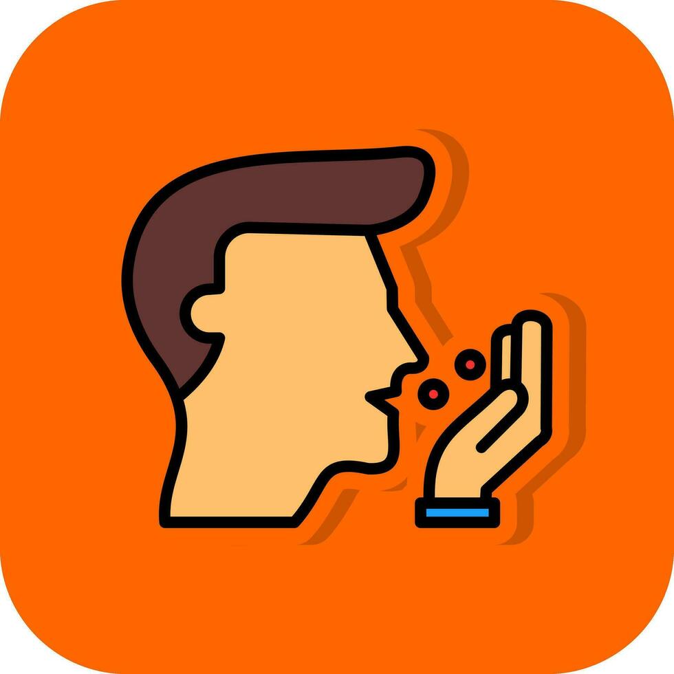 Cough Vector Icon Design