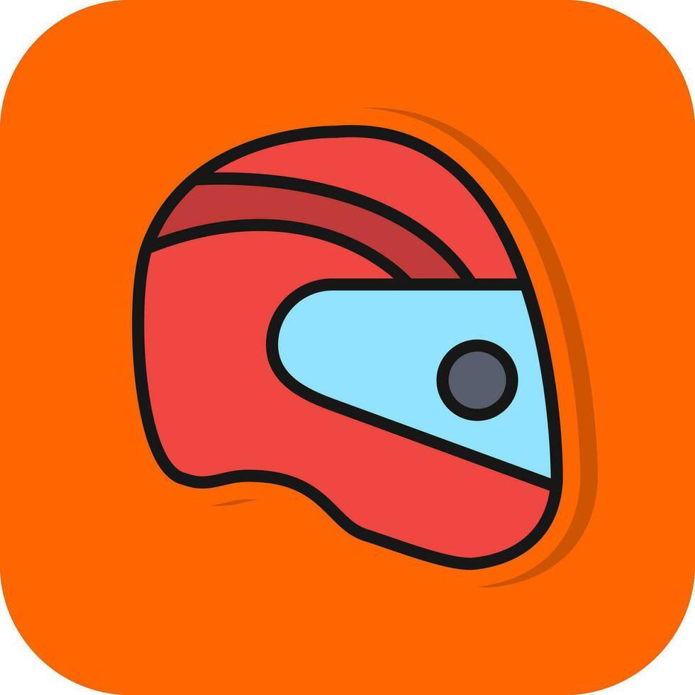 Helmet Vector Icon Design