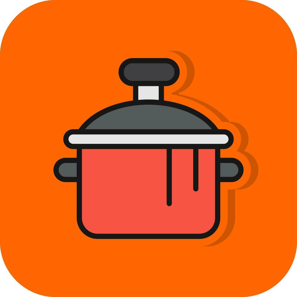 Pot Vector Icon Design