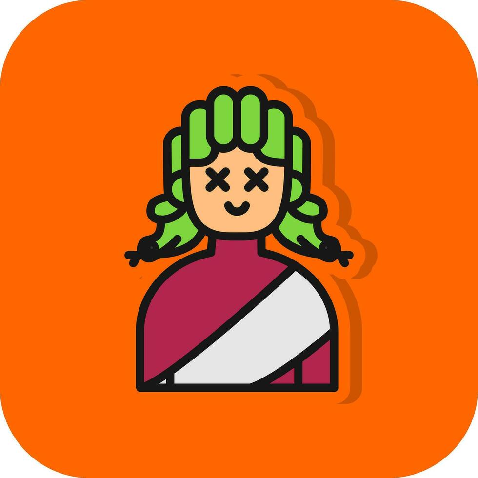 Medusa Vector Icon Design