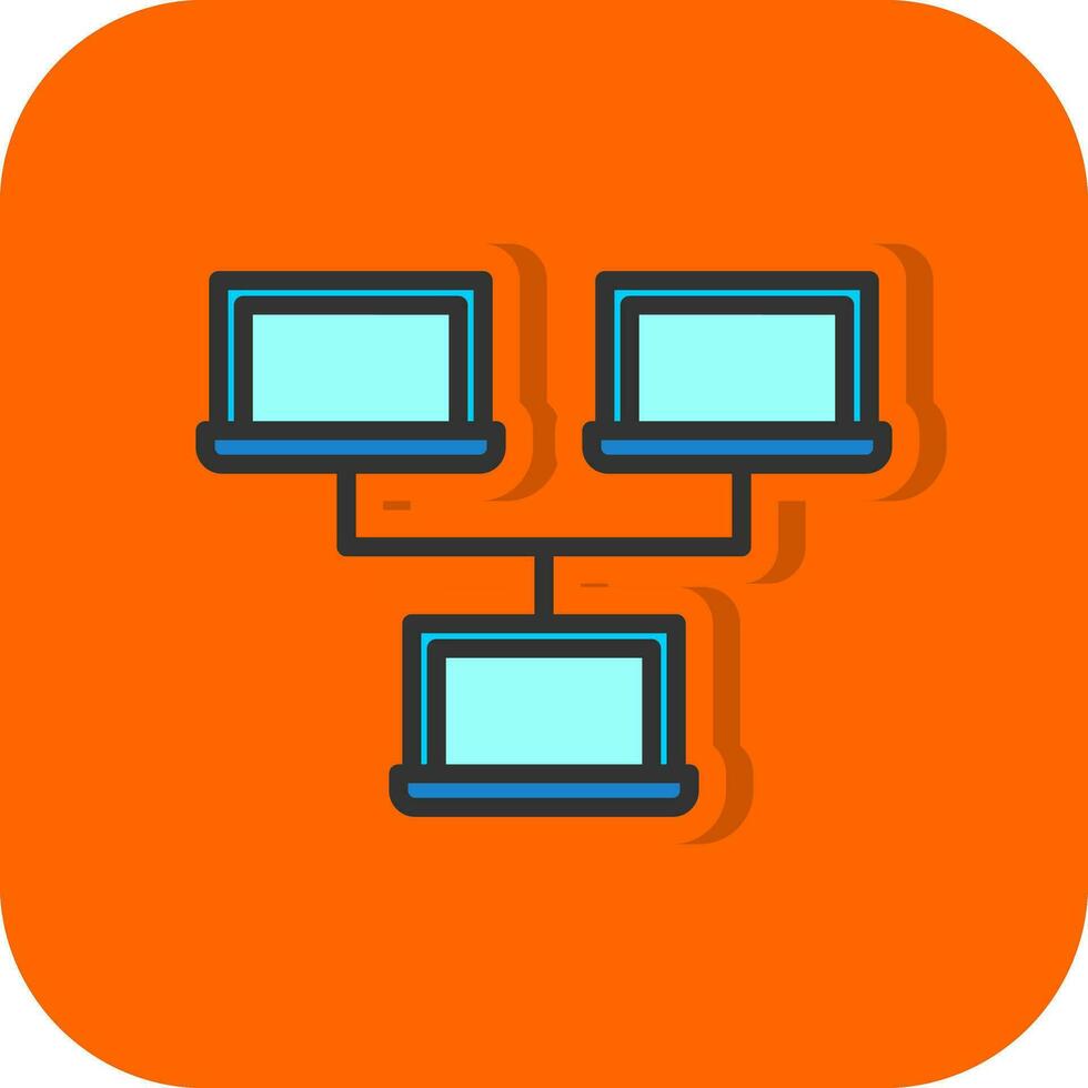 Local network Vector Icon Design