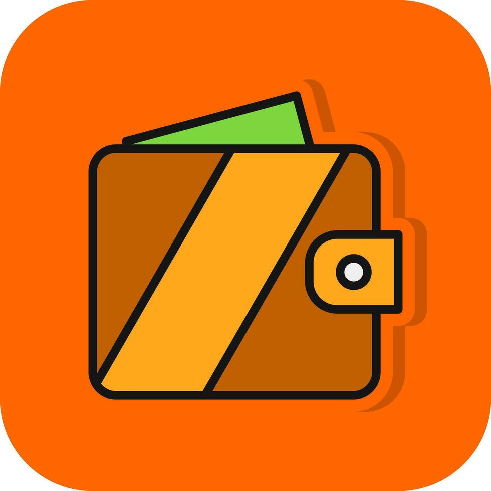 Wallet Vector Icon Design