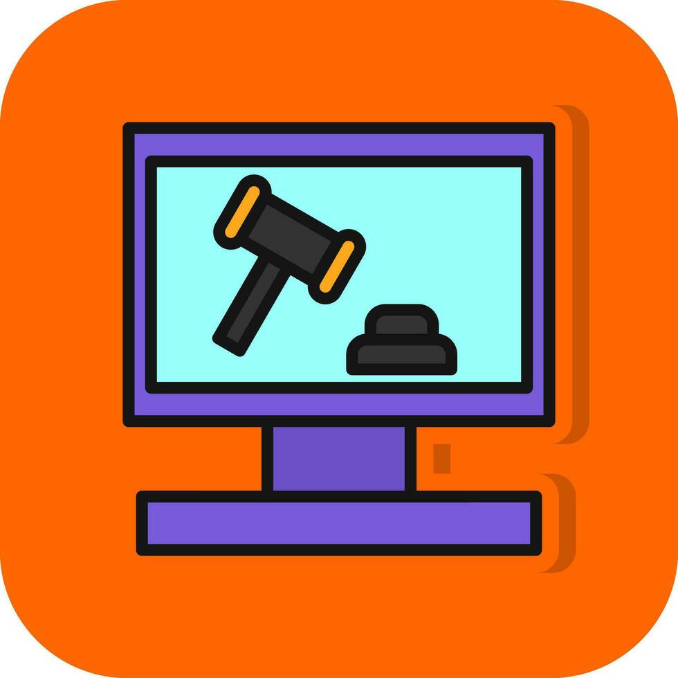 Auction Vector Icon Design