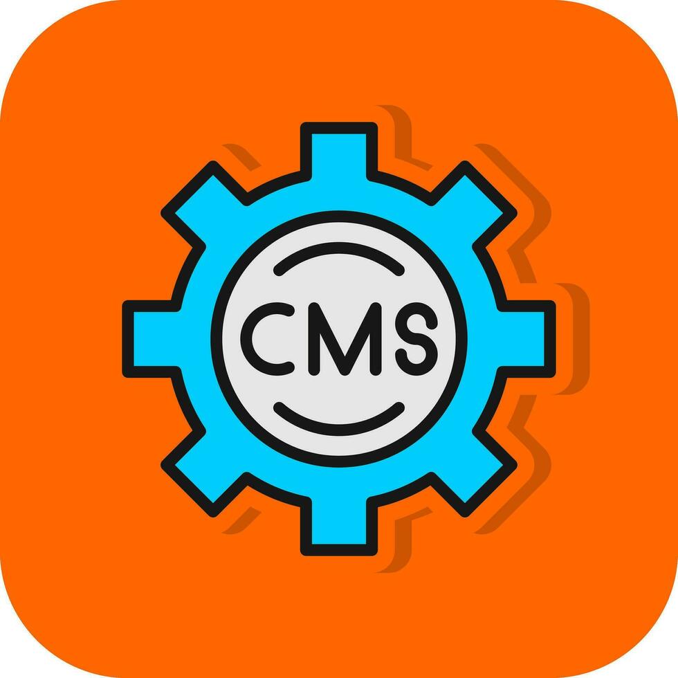 CMS Vector Icon Design