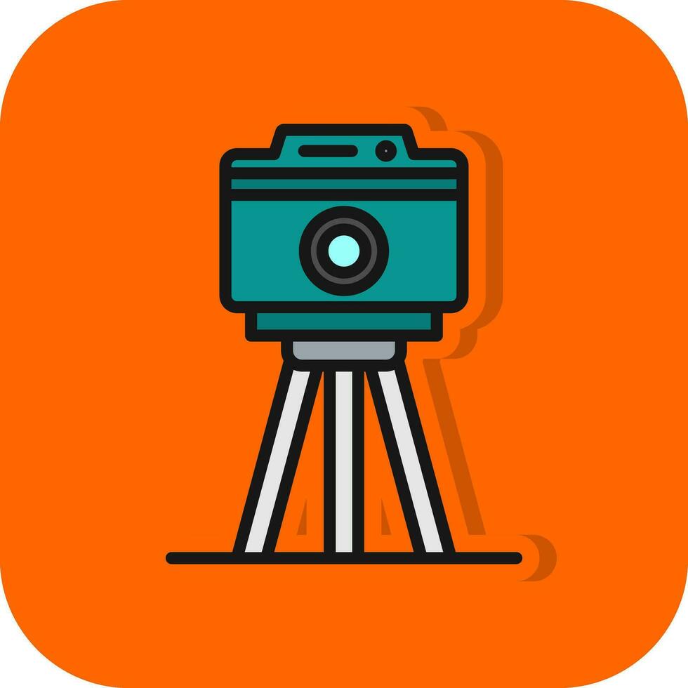 Tripod Vector Icon Design