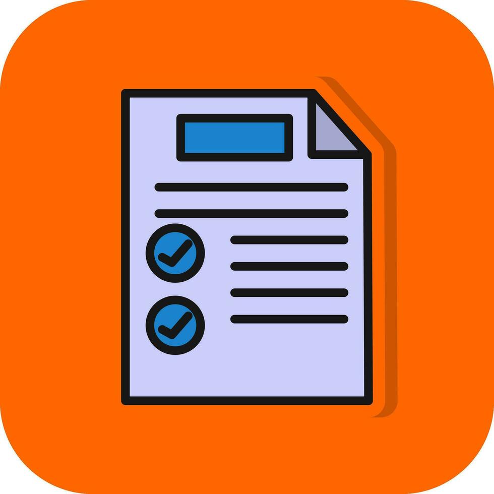 Document Vector Icon Design