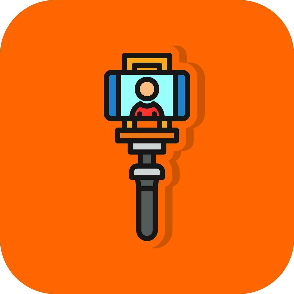 Selfie Vector Icon Design
