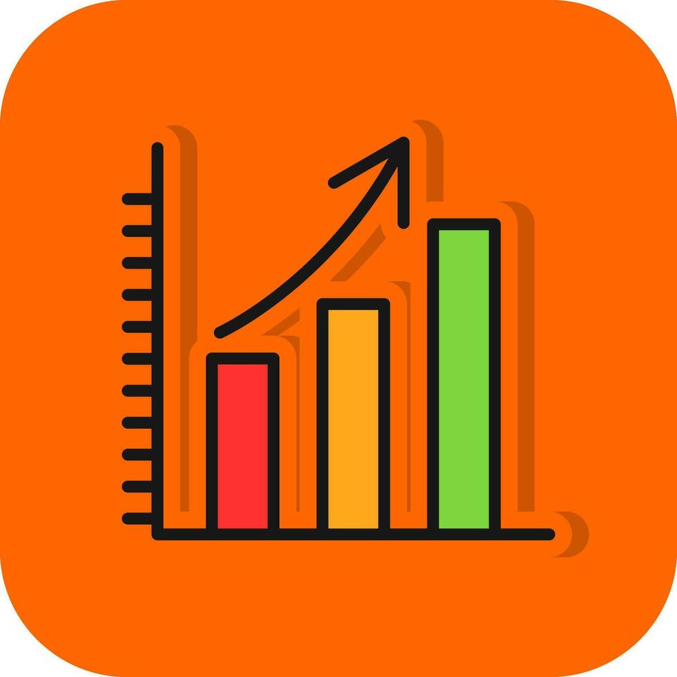 Graph Vector Icon Design