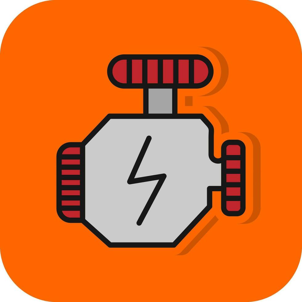 Engine Vector Icon Design