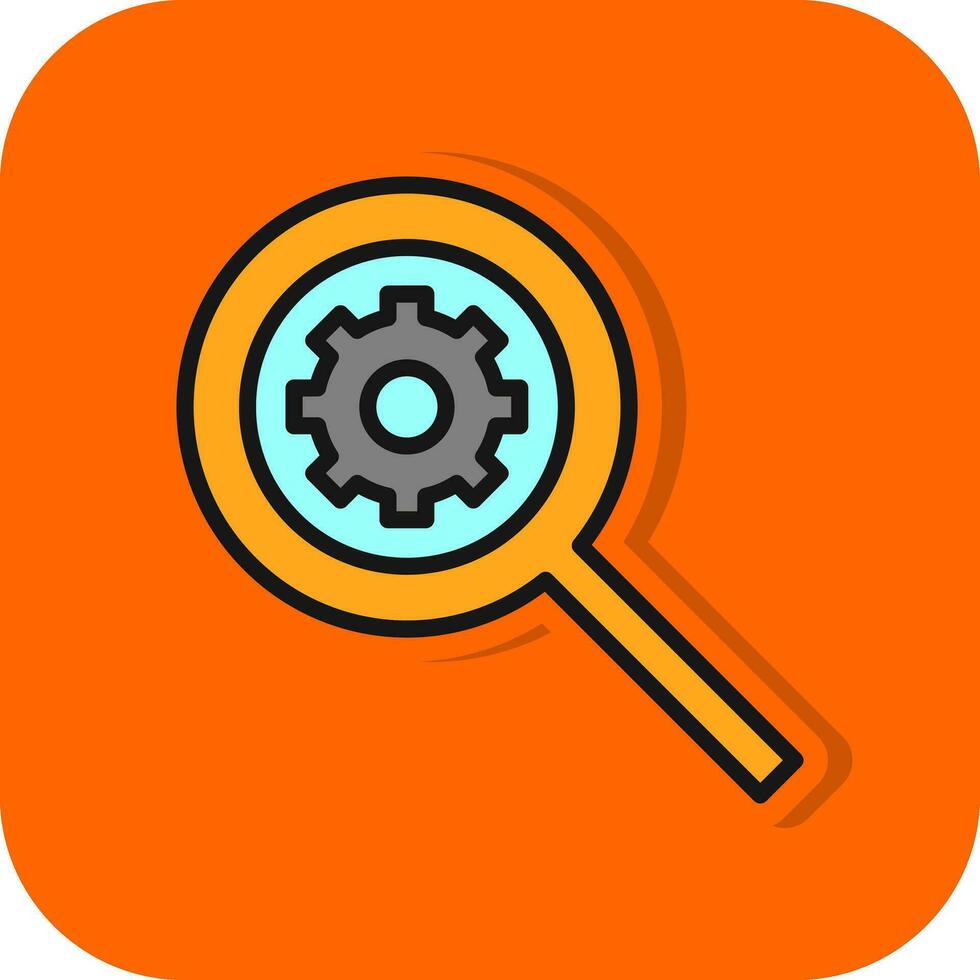 Search engine Vector Icon Design