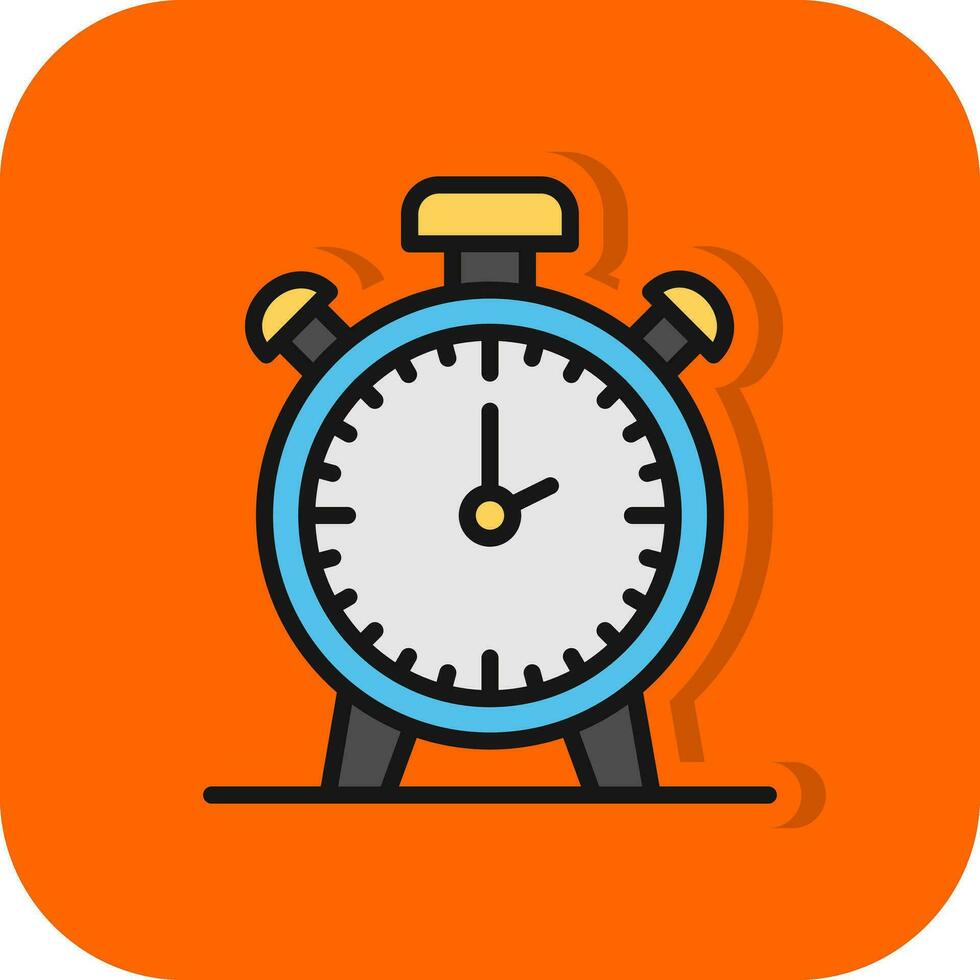 Alarm clock Vector Icon Design