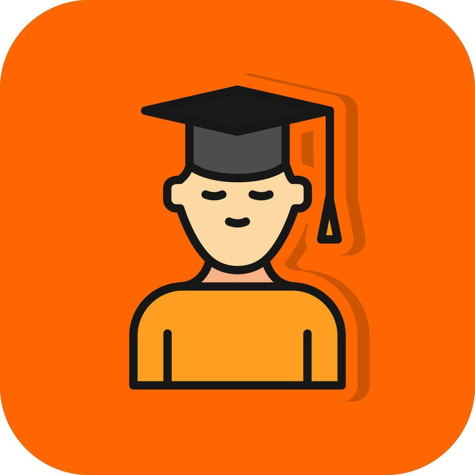 diseño de icono de vector de estudiante