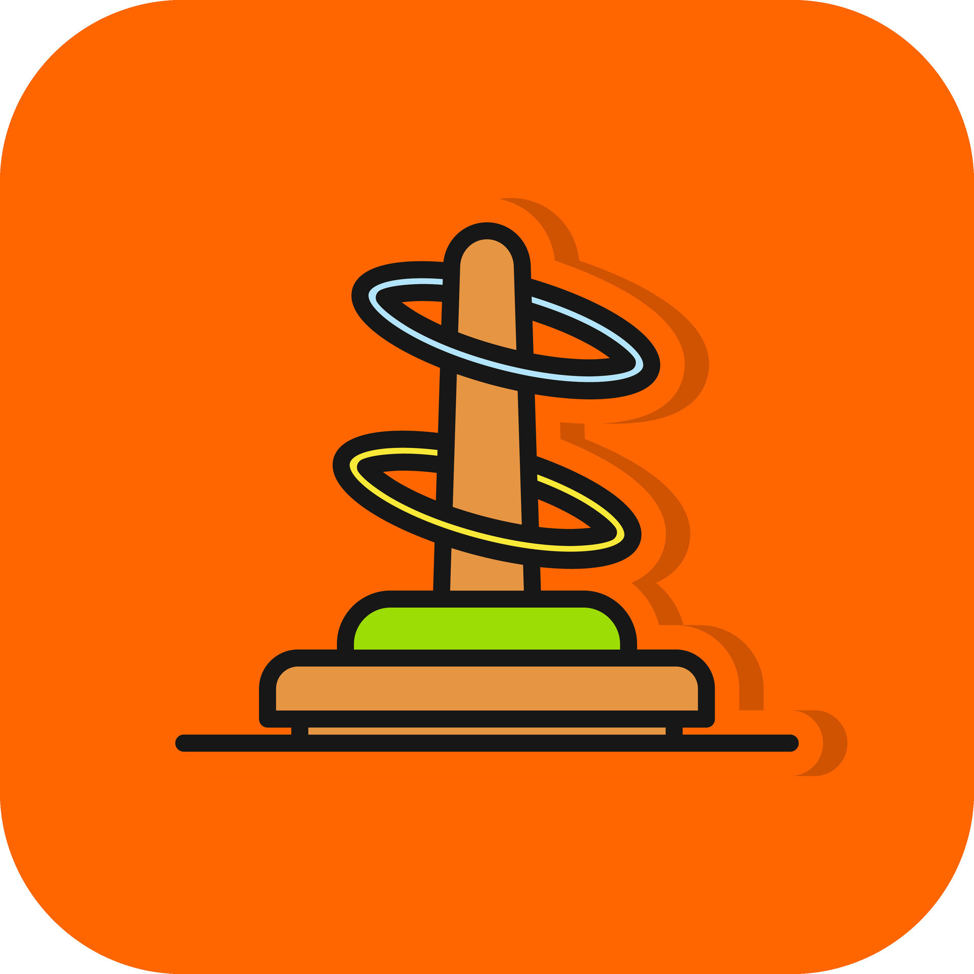 Ring toss Vector Icon Design 25658454 Vector Art at Vecteezy