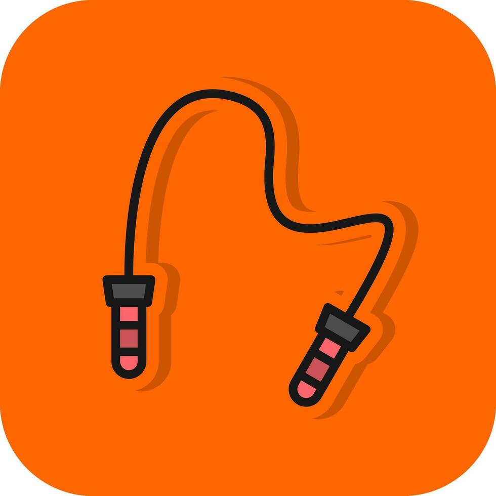 Skipping rope Vector Icon Design
