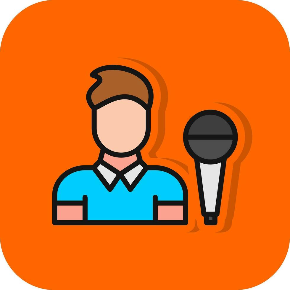 Showman Vector Icon Design