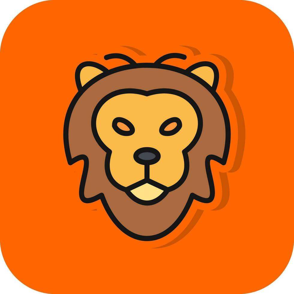 Lion Vector Icon Design