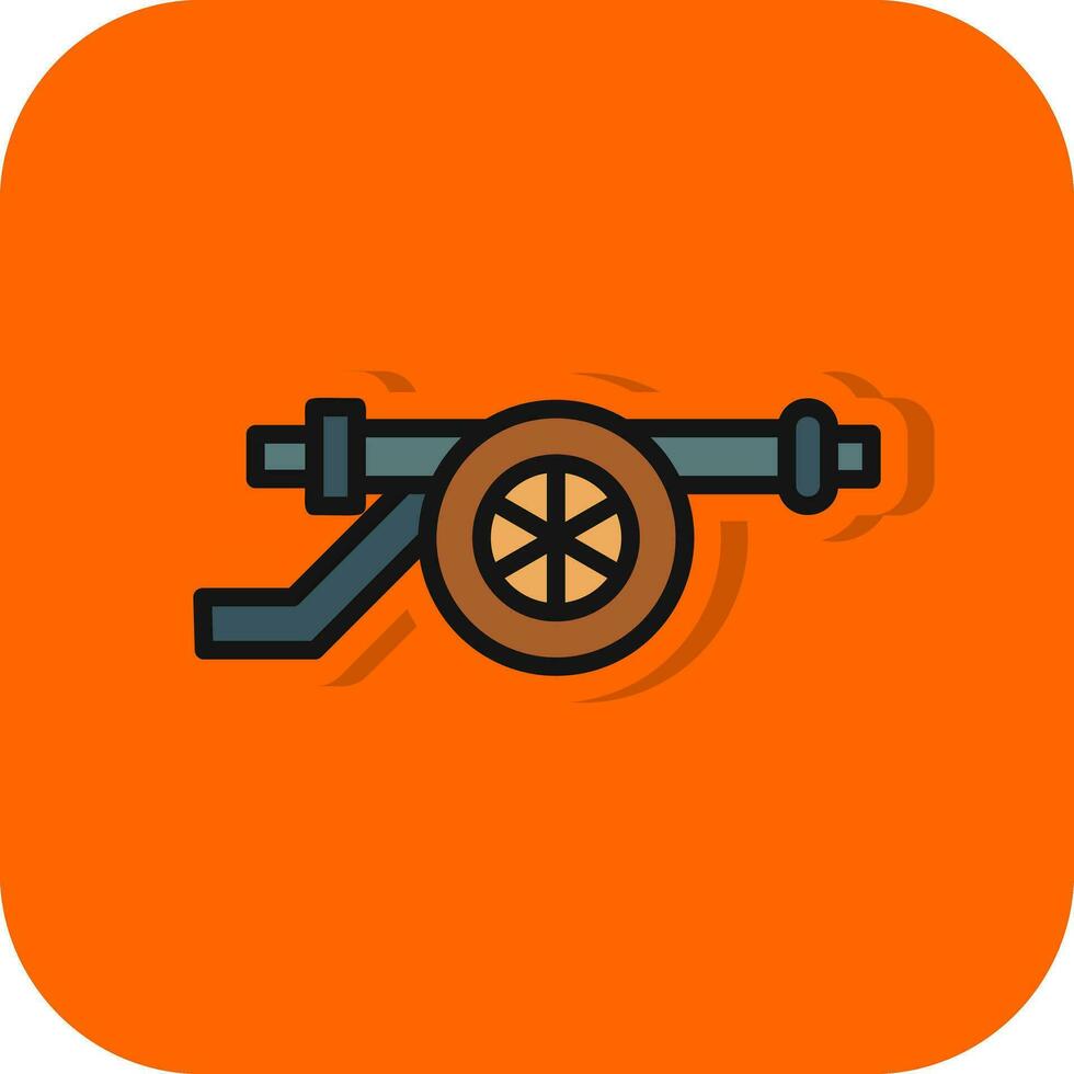 Cannon Vector Icon Design