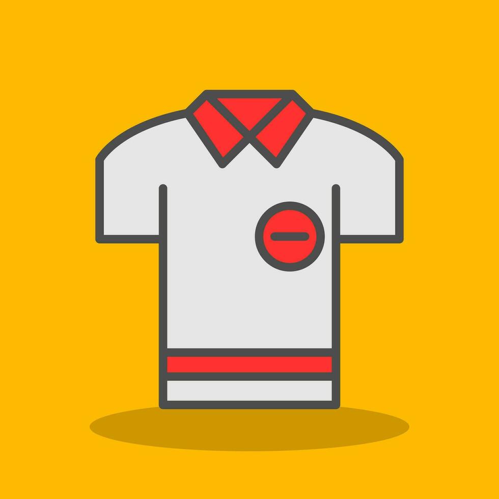 Polo shirt Vector Icon Design