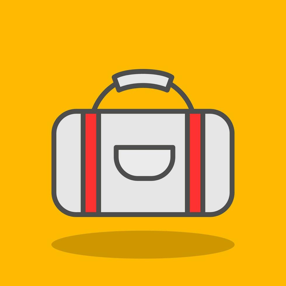 Sport bag Vector Icon Design