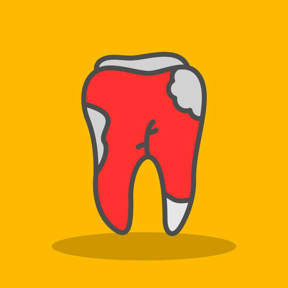 Caries Vector Icon Design