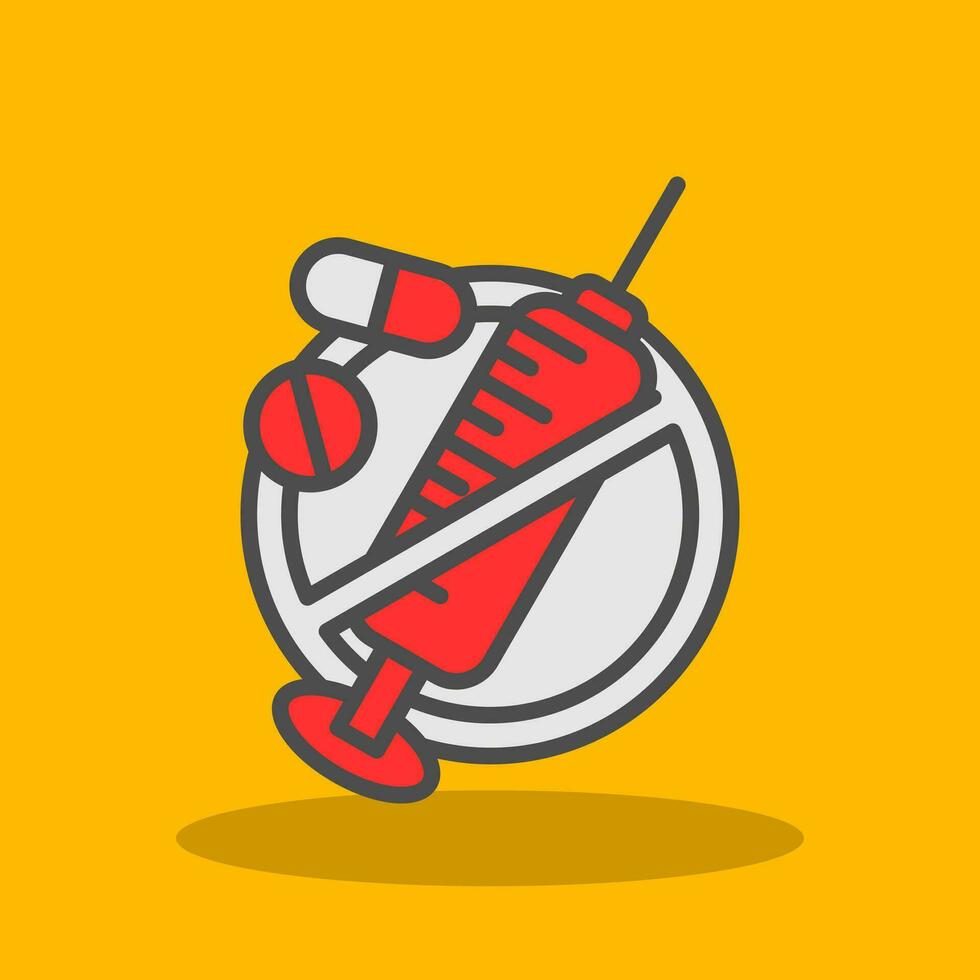 Addiction Vector Icon Design