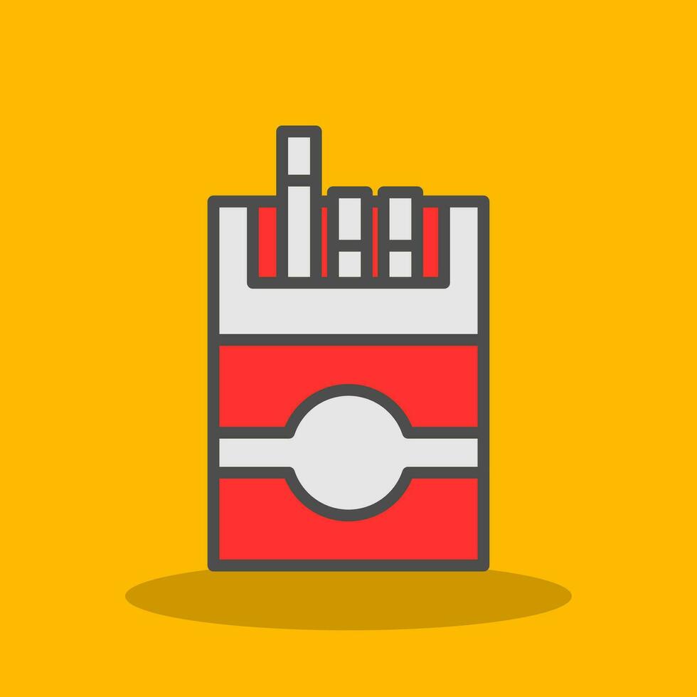Cigarette Vector Icon Design