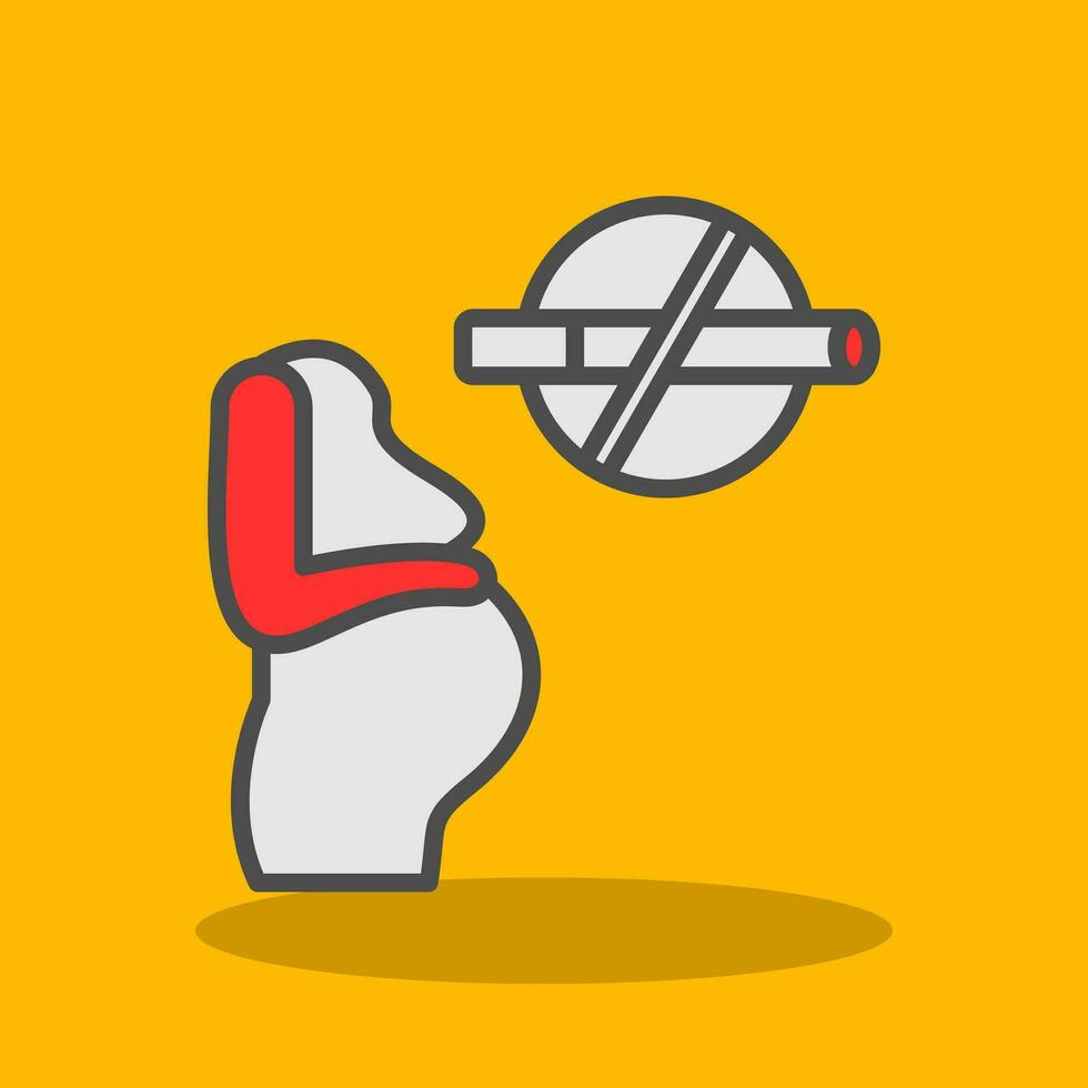 Pregnant Vector Icon Design