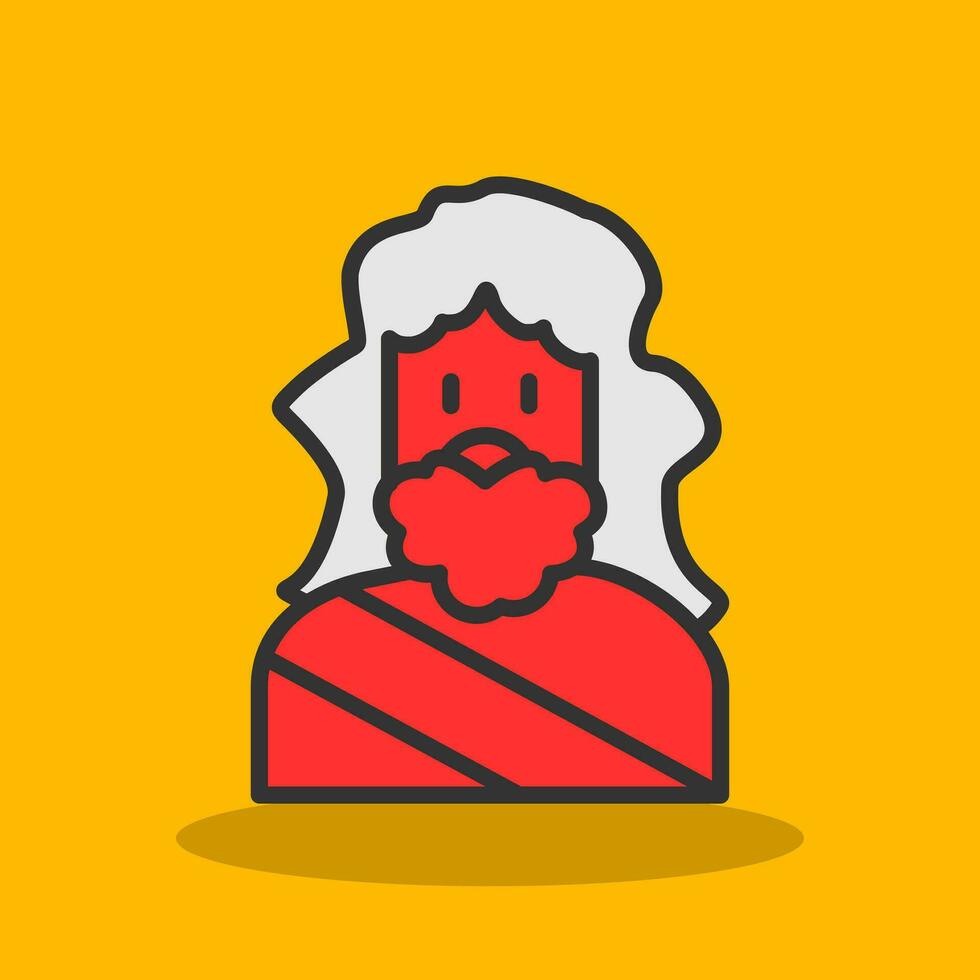 Zeus Vector Icon Design