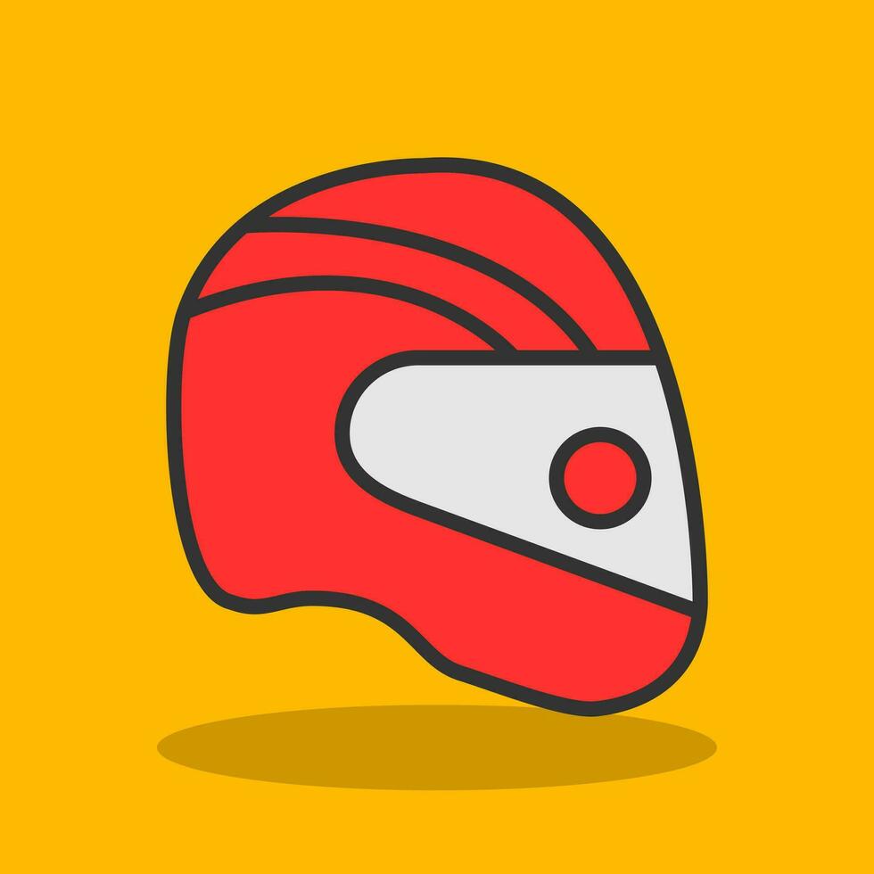 Helmet Vector Icon Design