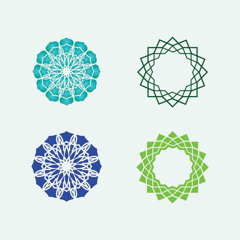 Islamic design vector and arabian design