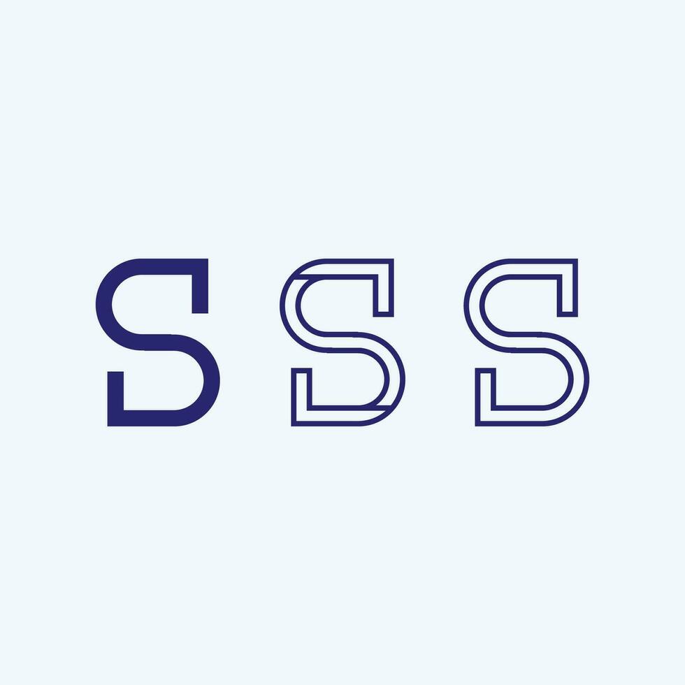 Business corporate S letter logo and S logo design vector
