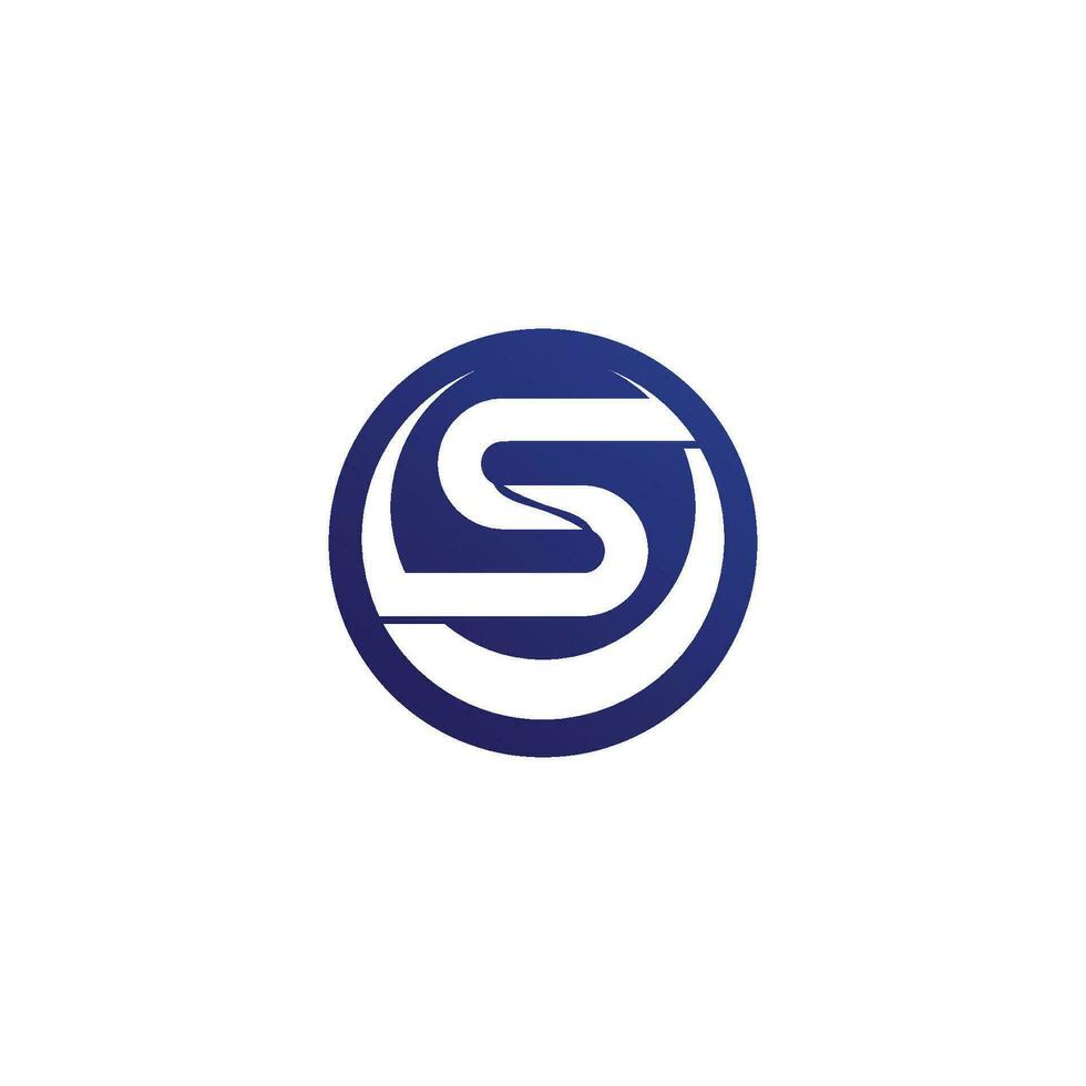 S logo and S letter design vector business logo