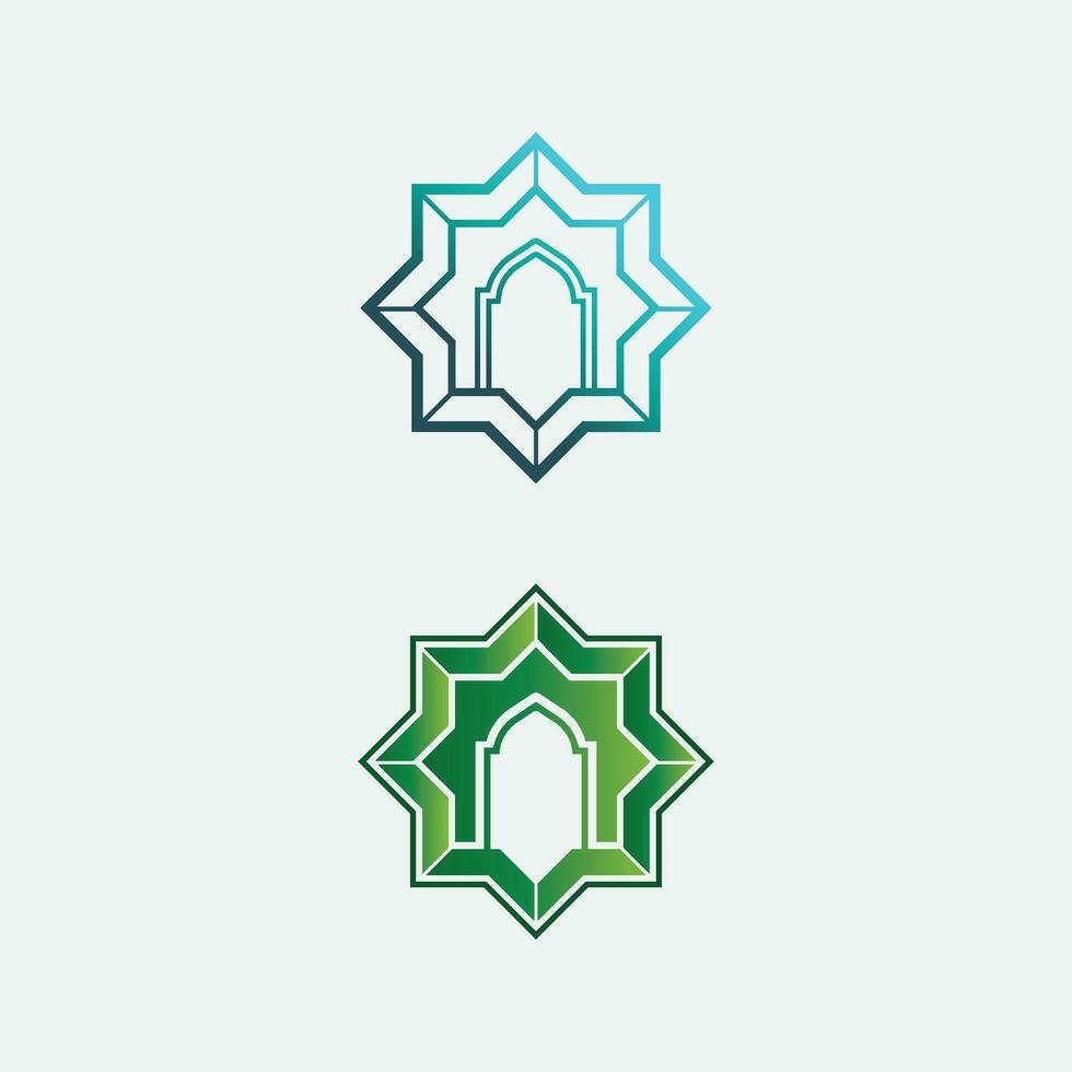 Islamic design vector and arabian design