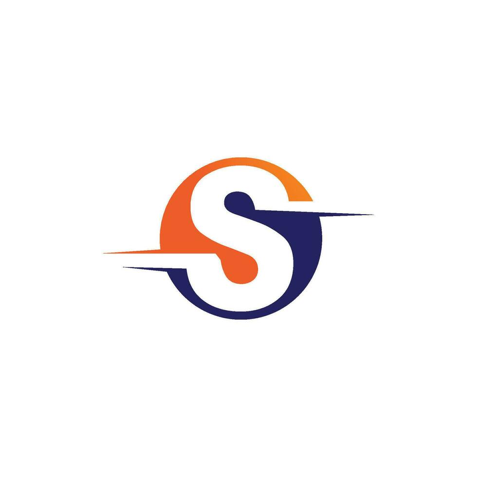S logo and S letter design vector business logo
