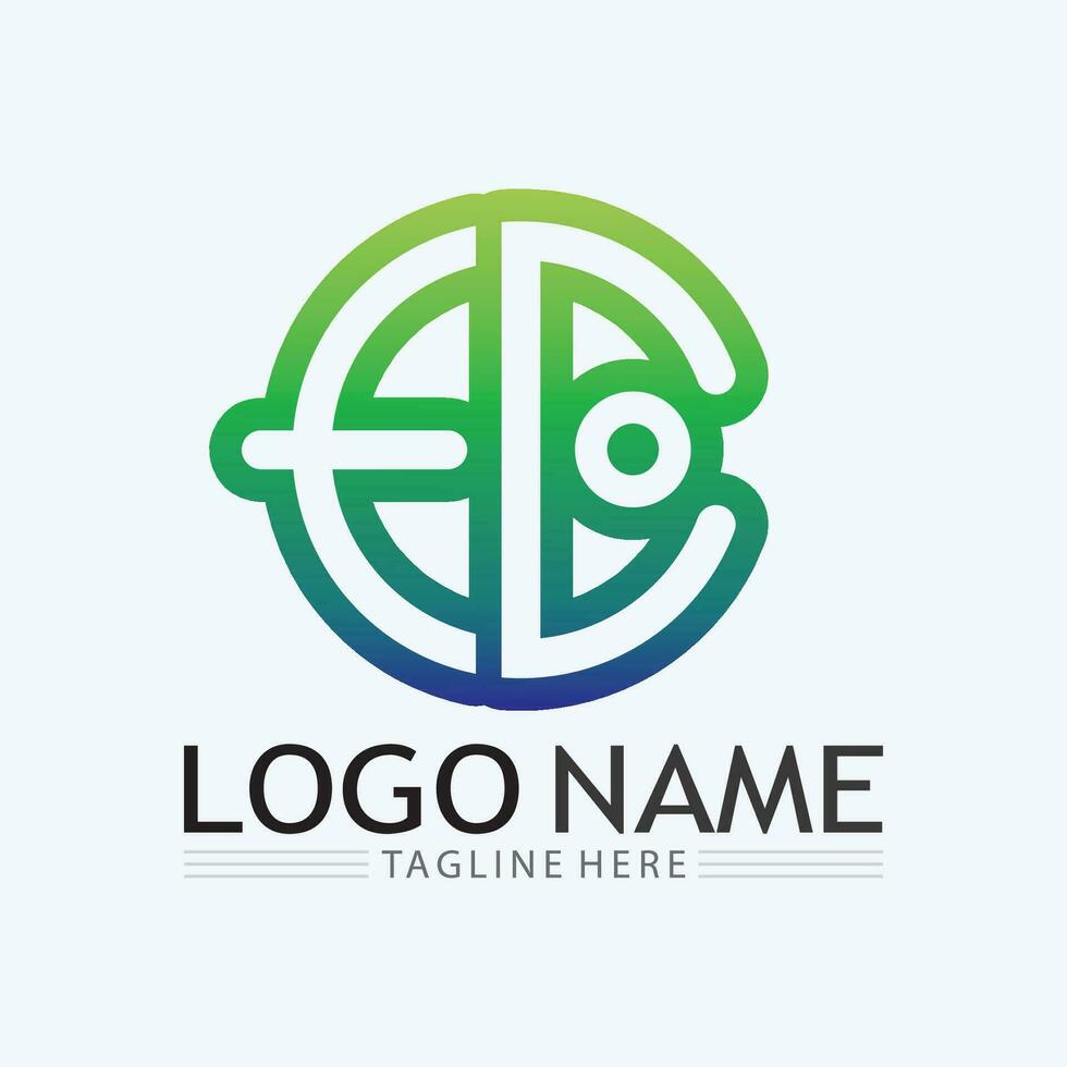 Eco Energy Vector Logo with leaf symbol. Green color with flash or thunder graphic. Nature and electricity renewable. This logo is suitable for technology, recycle, organic.