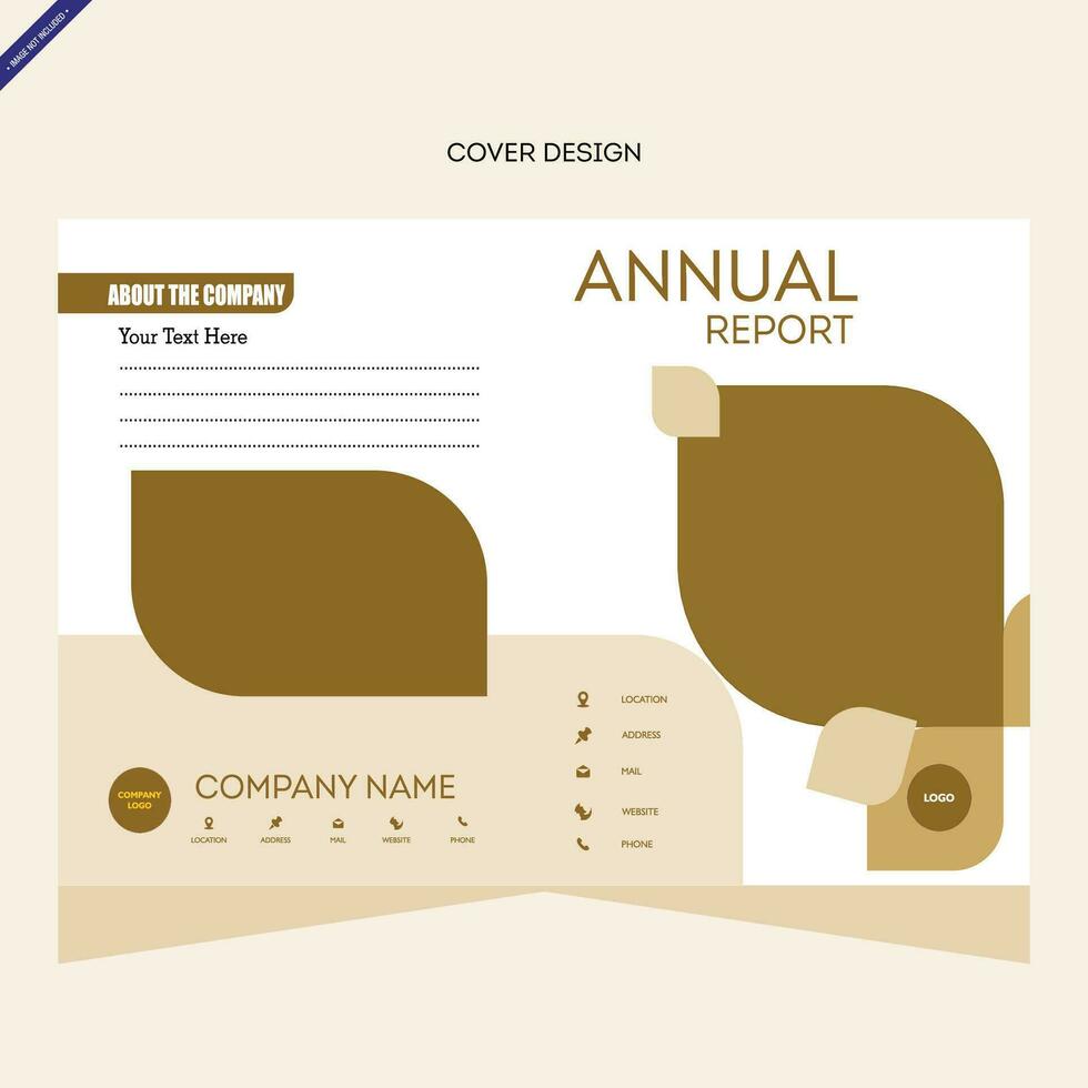 Annual Report, Bacground Covers, Cover Design vector