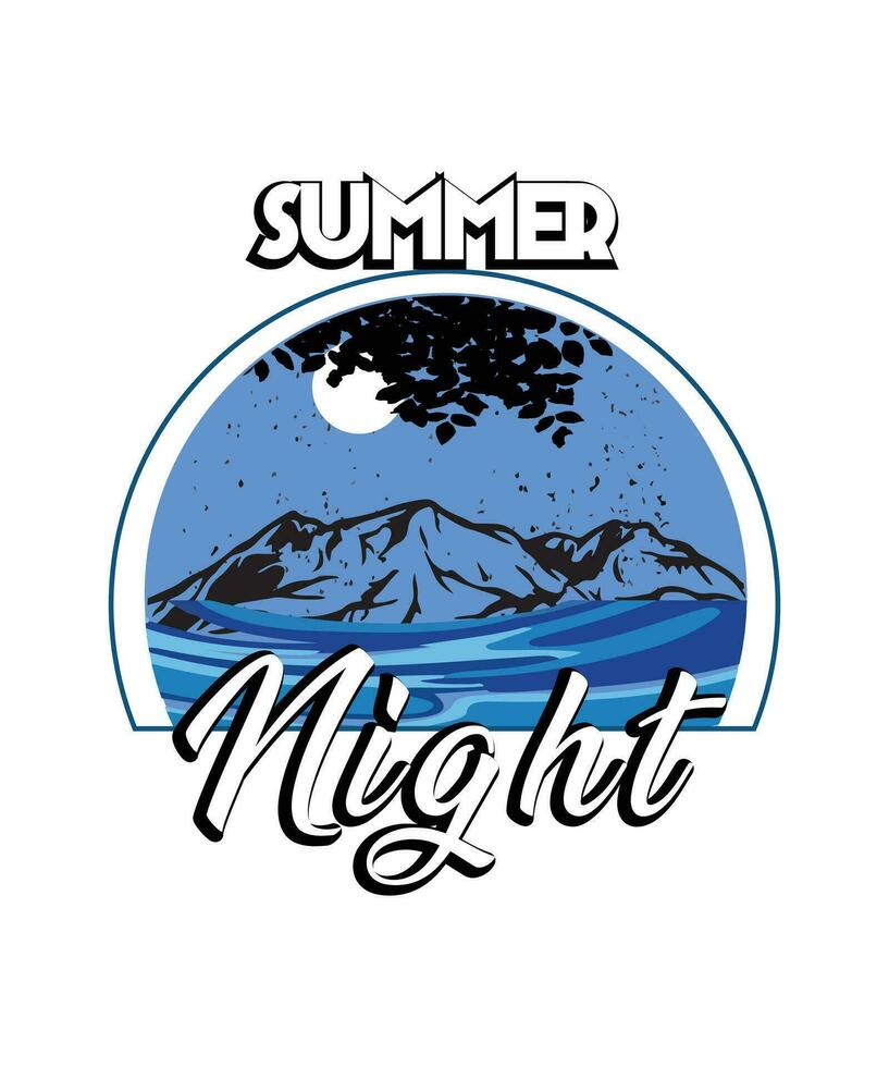 Summer T-Shirt Design, Vector EPS Files