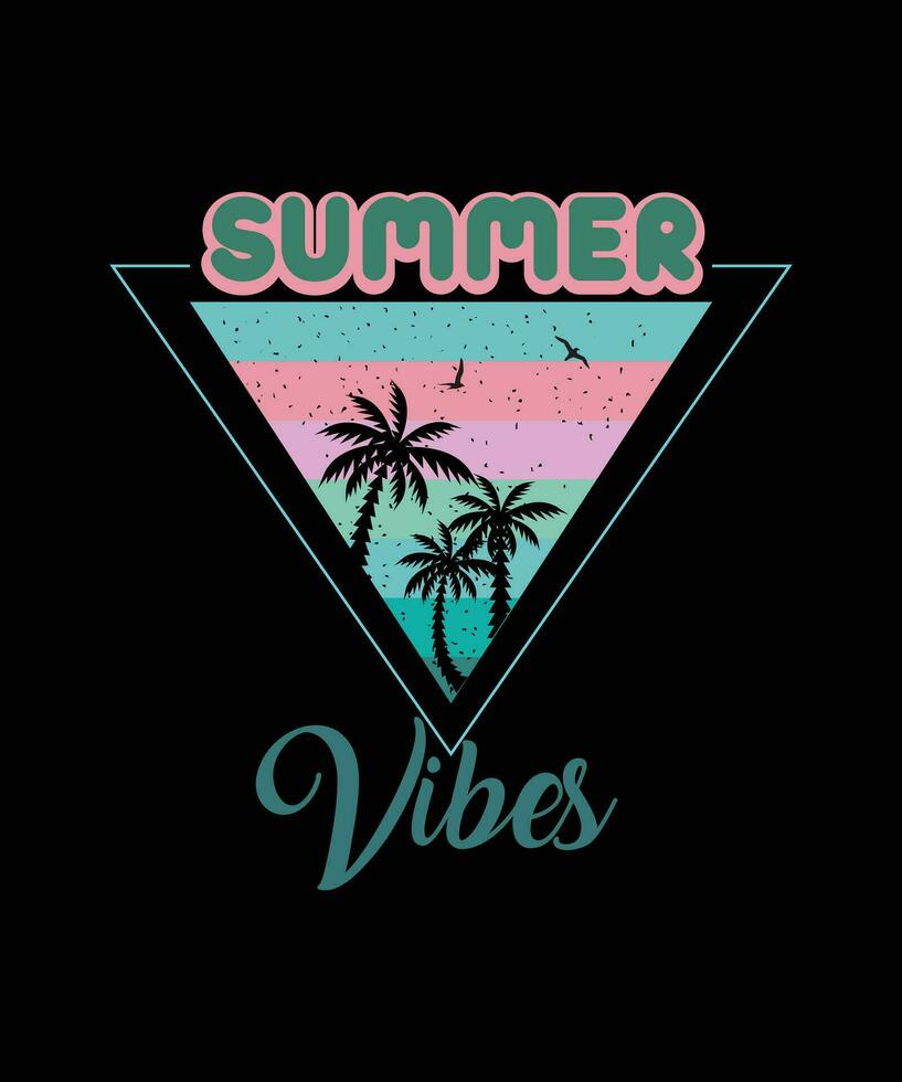 Summer T-Shirt Design, Vector EPS Files