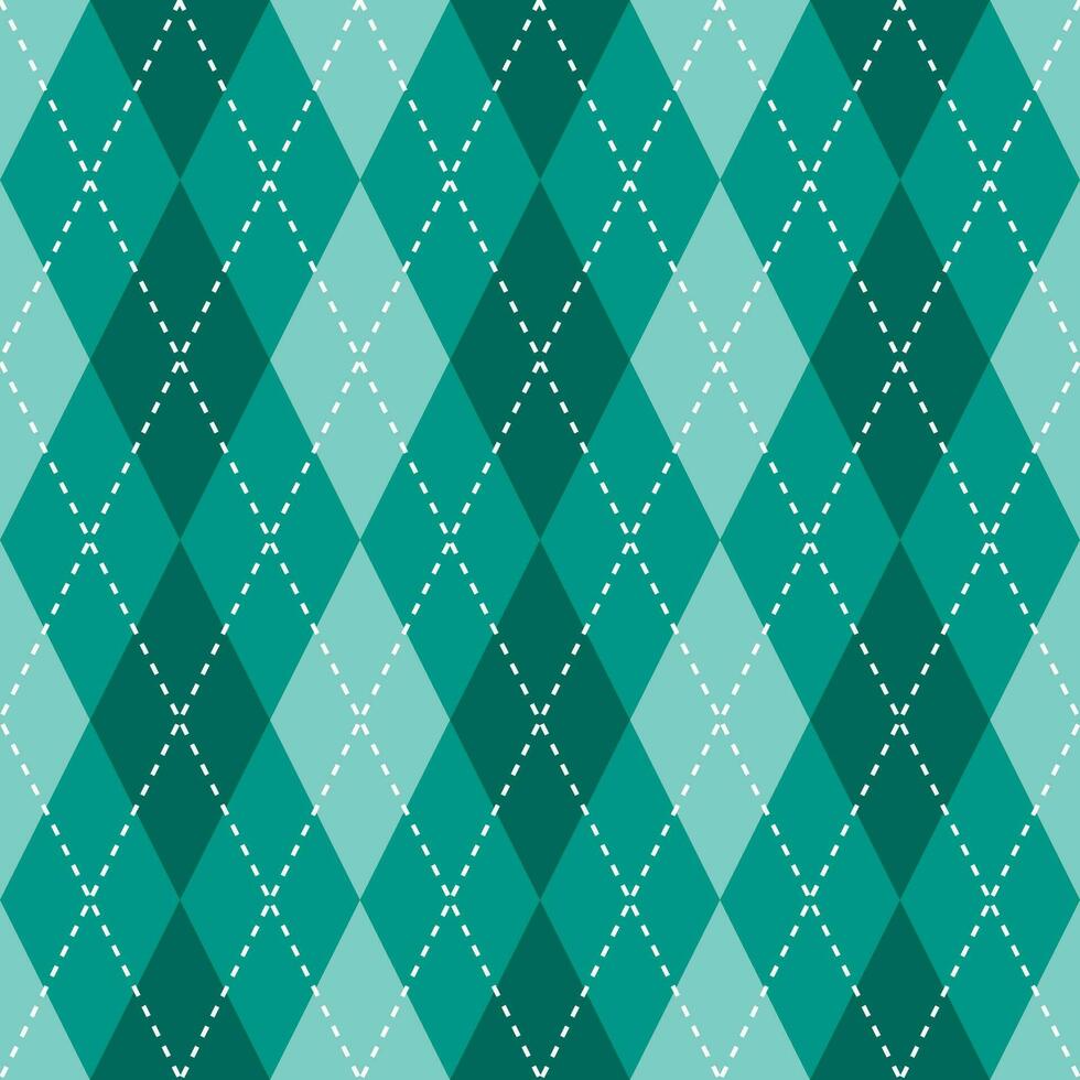 verde argyle modelo. argyle vector modelo. argyle modelo. sin costura geométrico modelo para ropa, envase papel, fondo, fondo, regalo tarjeta, suéter.