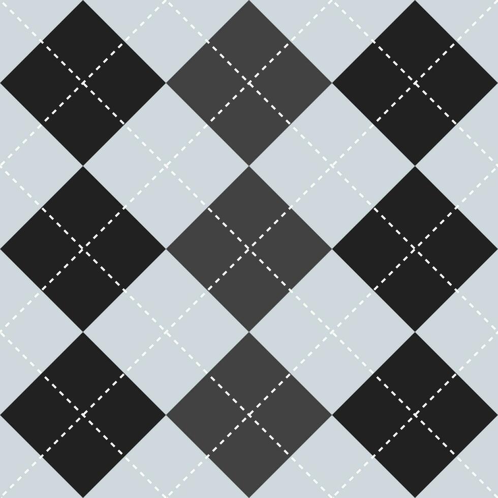 Black and yellow color argyle pattern. Argyle vector pattern. Argyle pattern. Seamless geometric pattern for clothing, wrapping paper, backdrop, background, gift card, sweater.