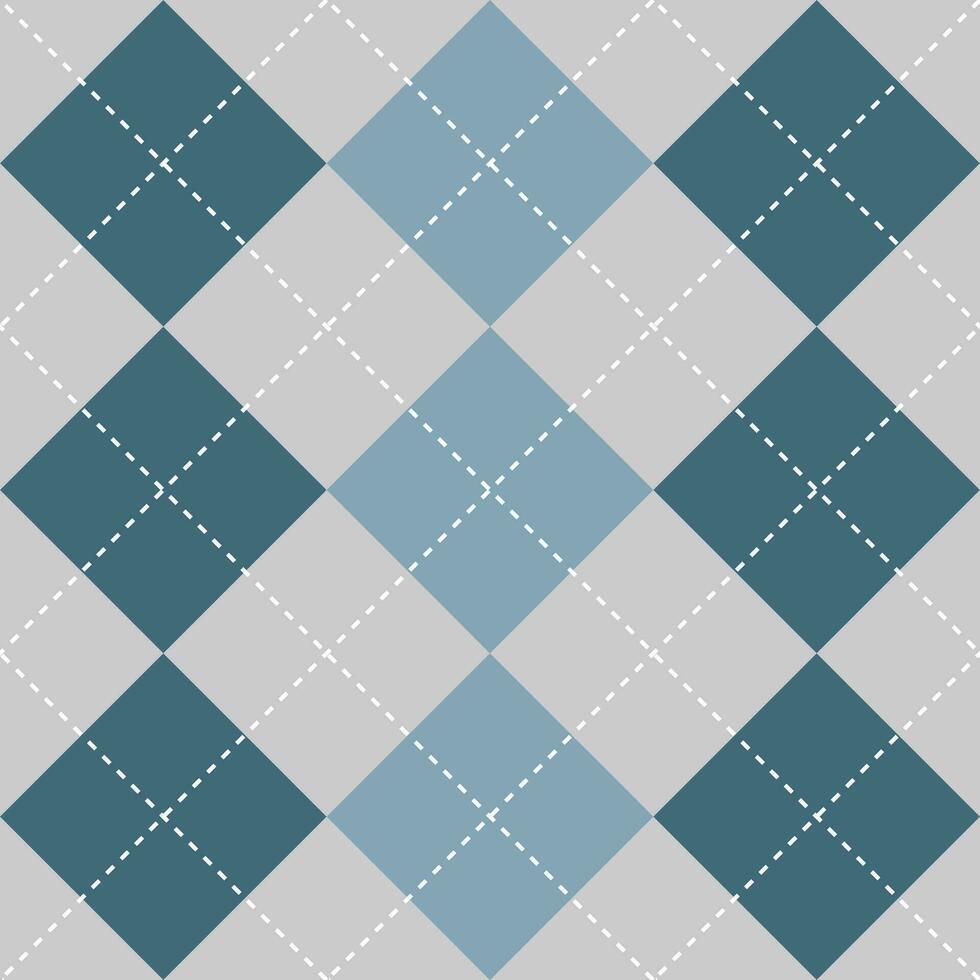 Winter color argyle pattern. Argyle vector pattern. Argyle pattern. Seamless geometric pattern for clothing, wrapping paper, backdrop, background, gift card, sweater.