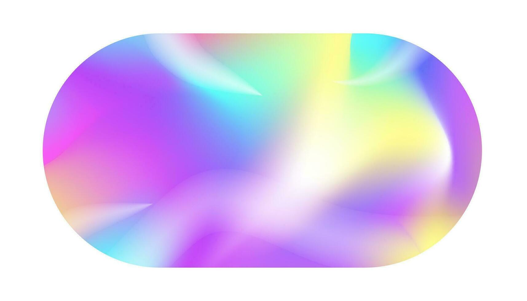 Holographic vector sticker colorful modern style