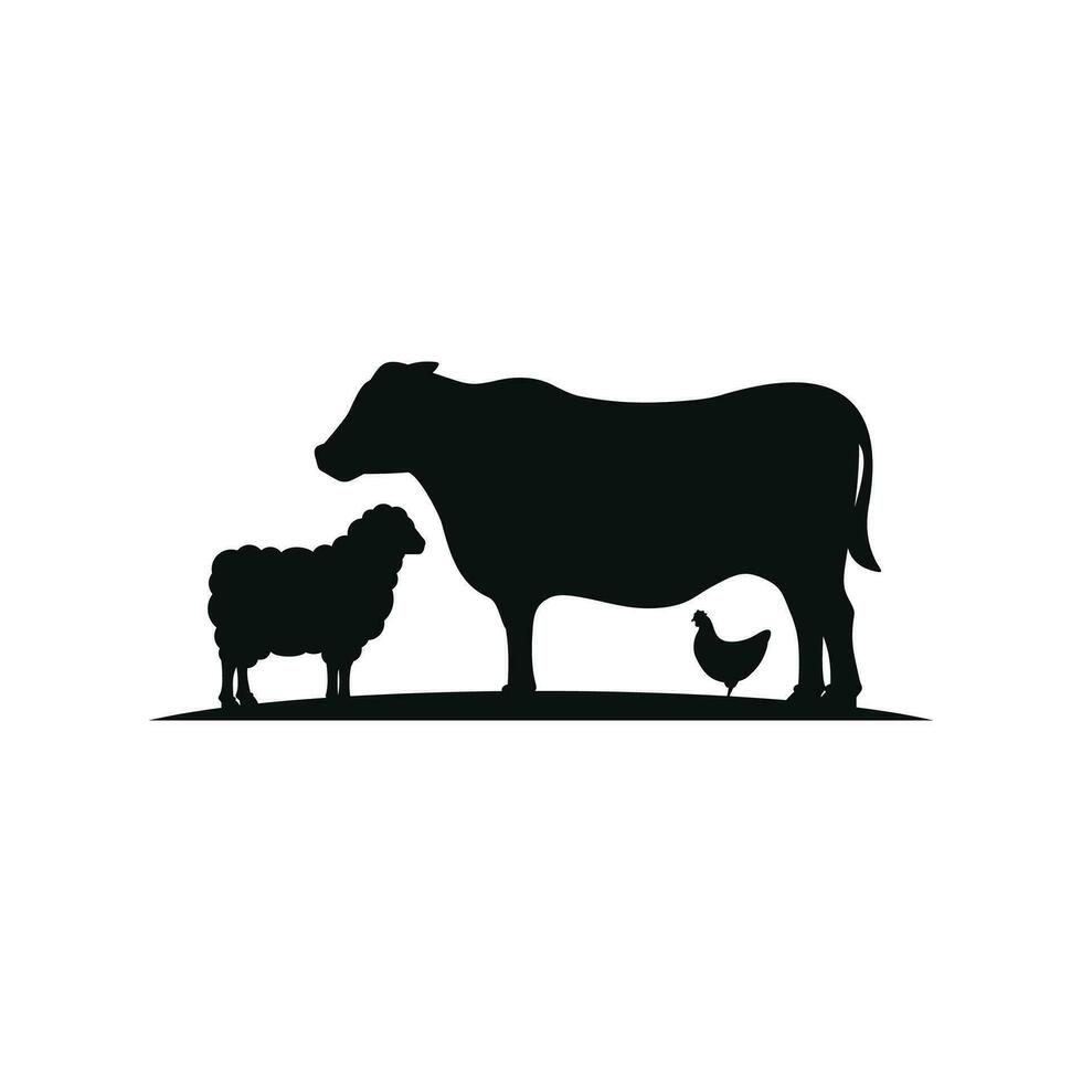 animales icono aislado en blanco antecedentes vector