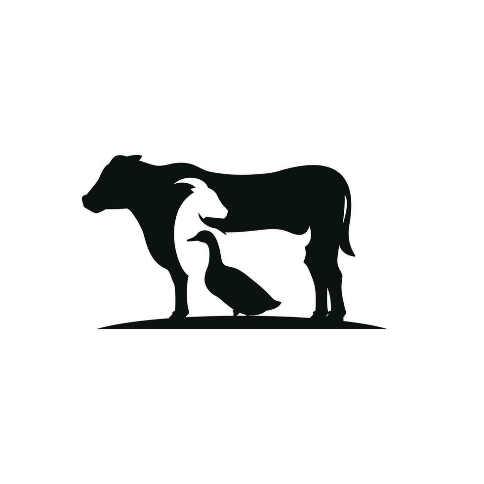 animales icono aislado en blanco antecedentes vector