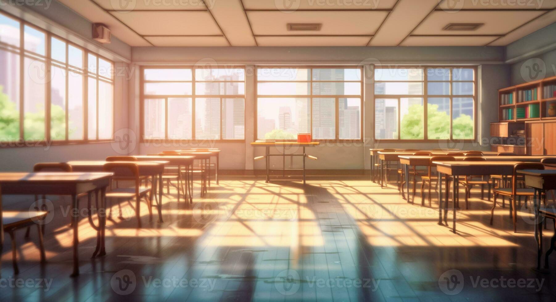 Anime Classroom  Anime classroom, Classroom interior, Classroom  architecture