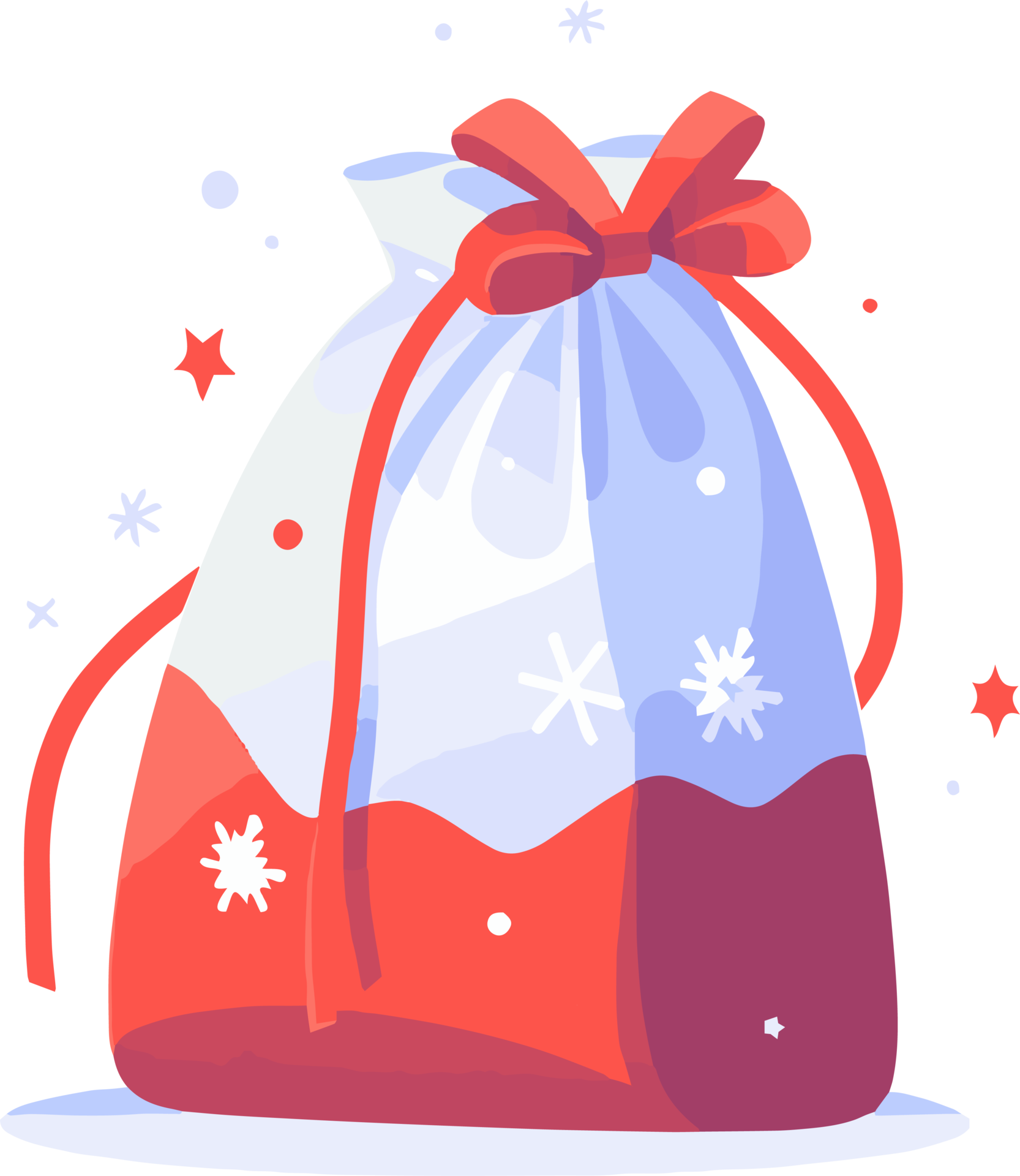 Christmas Gift Bags In Flat Style Isolated On Background 25664700 PNG christmas-gift-bags-in-flat-style-isolated-on-background-25664700-png
