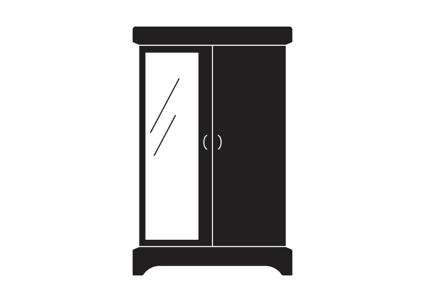cupboard icon design template vector isolated