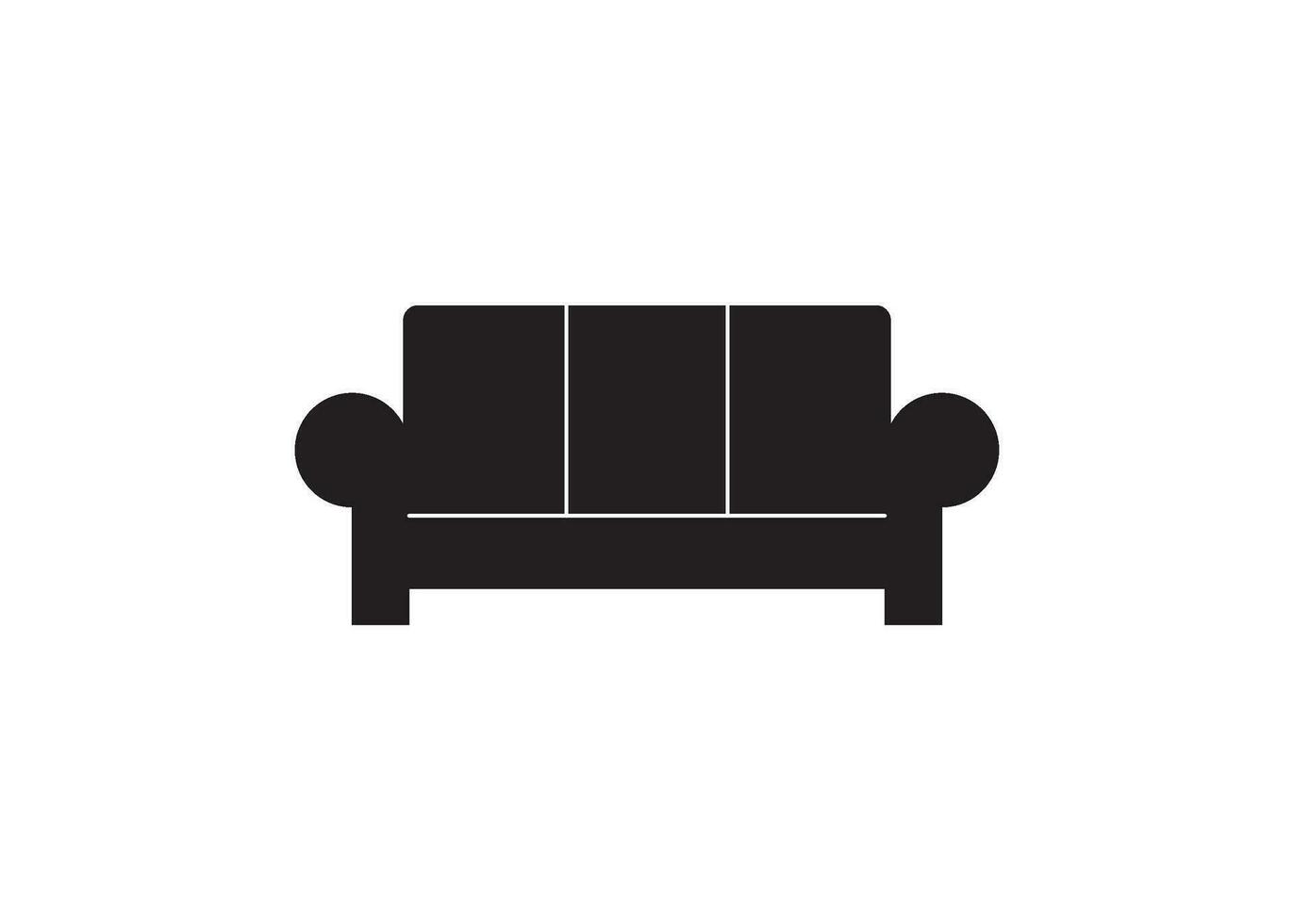 sofa icon design vector